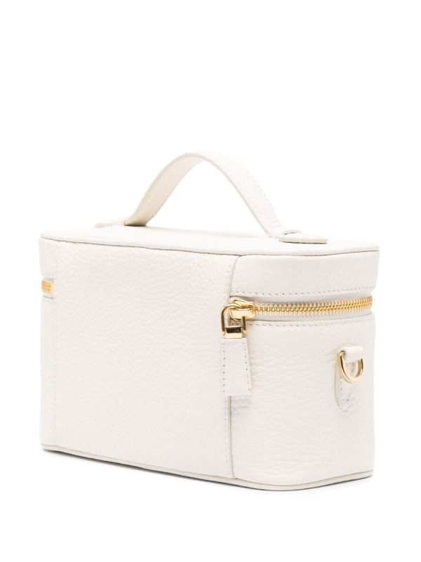 Prada logo-plaque leather mini bag - Image 4