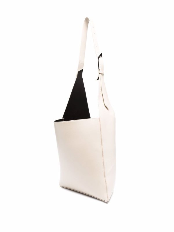 The Attico 12PM geometric leather tote bag - Image 4