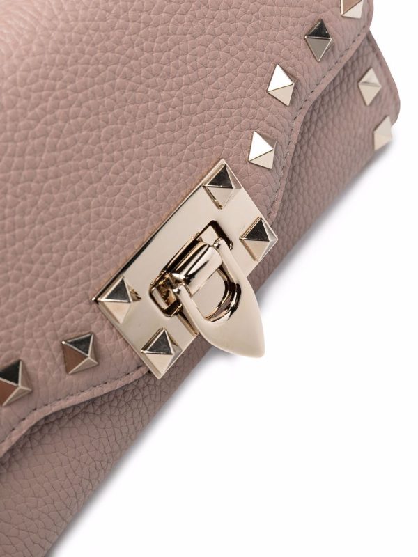 Valentino Garavani Rockstud leather wallet-on-chain - Image 4