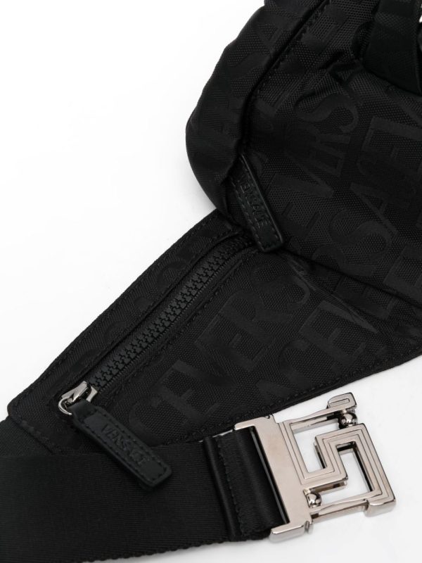Versace logo-print belt bag - Image 4
