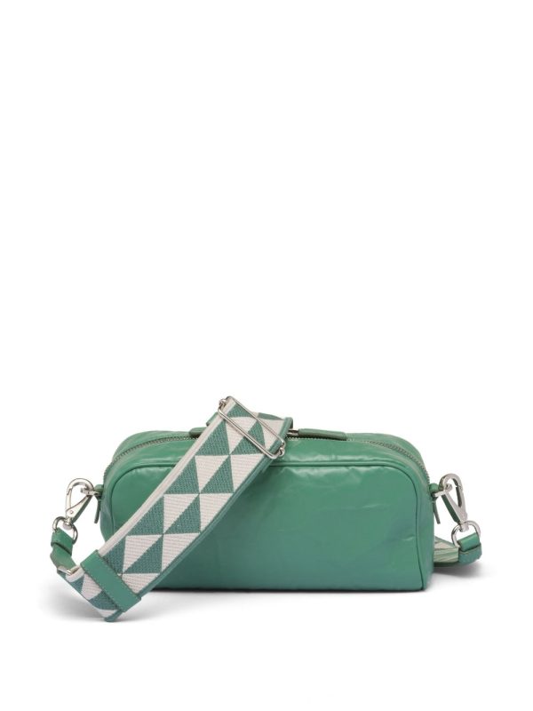 Prada logo-plaque shoulder bag - Image 4