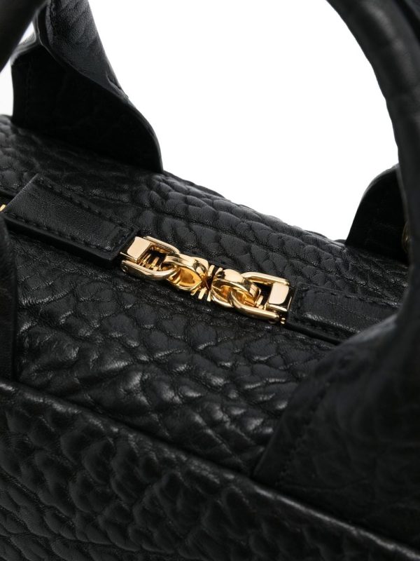Prada grained leather tote bag - Image 4