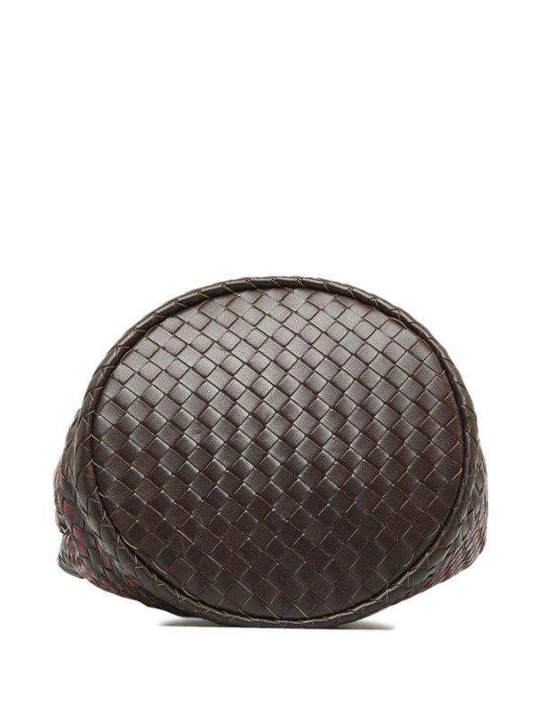 Bottega Veneta   2000-2010 Intrecciato double-tone bucket bag - Image 4