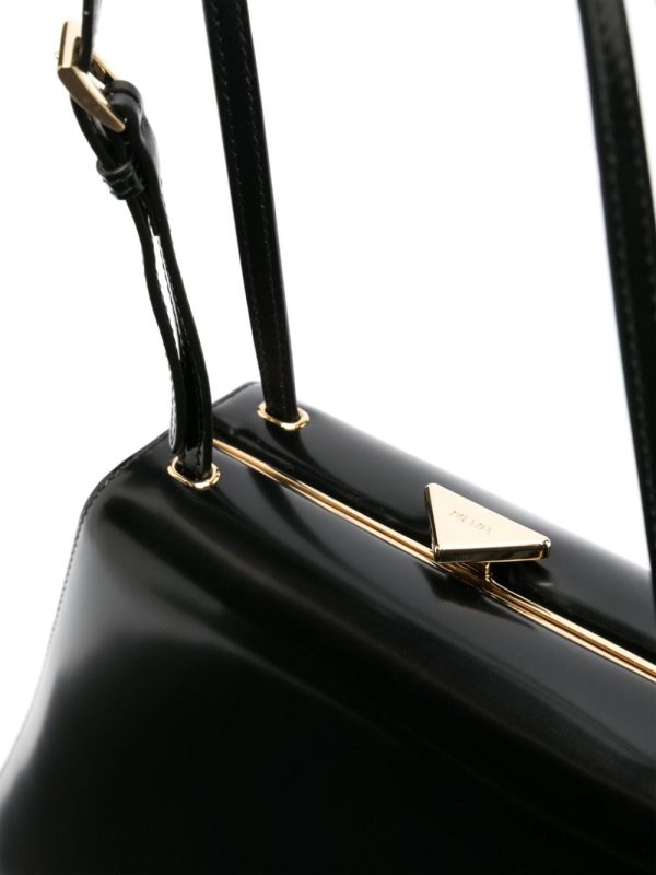 Prada patent-leather tote bag - Image 4