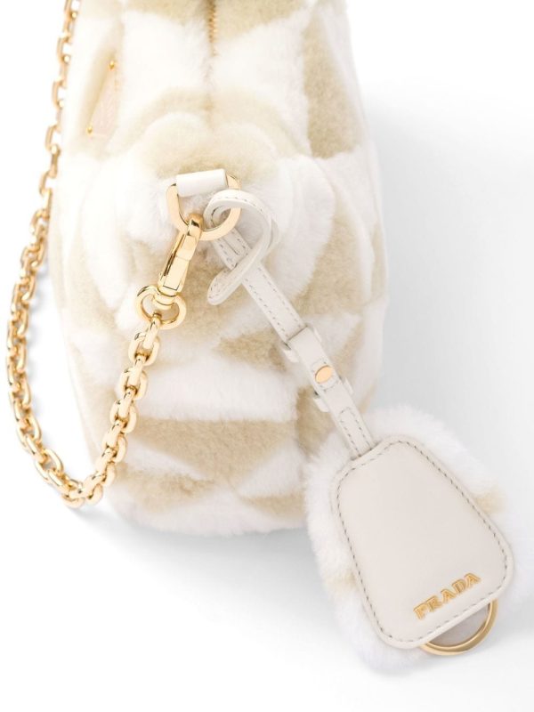Prada Re-Edition shearling mini bag - Image 4