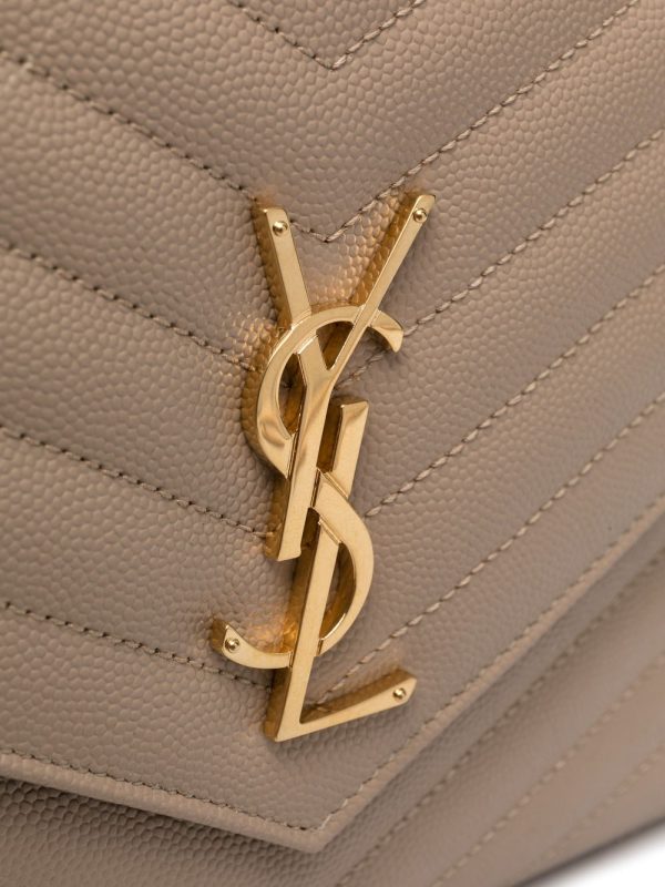 Saint Laurent Monogram quilted clutch bag - Image 4