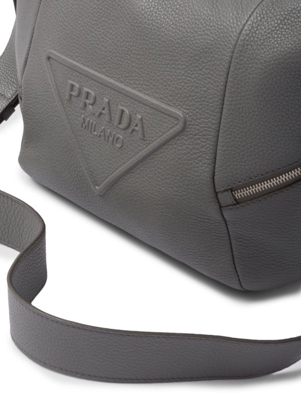 Prada debossed-logo detail shoulder bag - Image 4