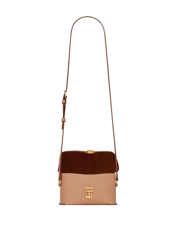 Saint Laurent logo-engraved leather crossbody bag - Image 4