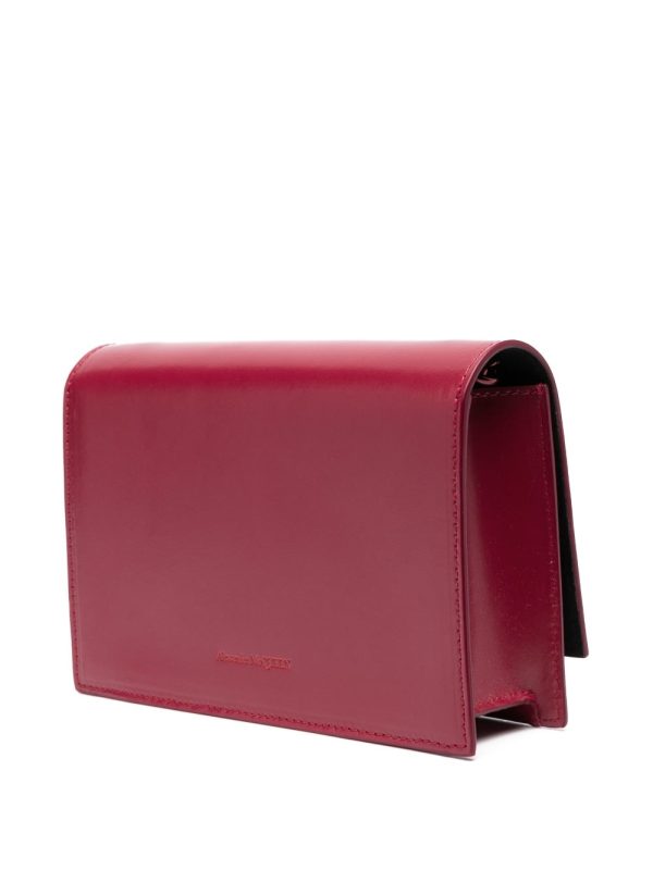 Alexander McQueen skull-charm leather crossbody bag - Image 4