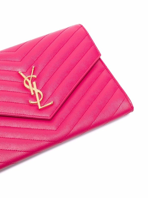Saint Laurent New Pouch clutch bag - Image 4