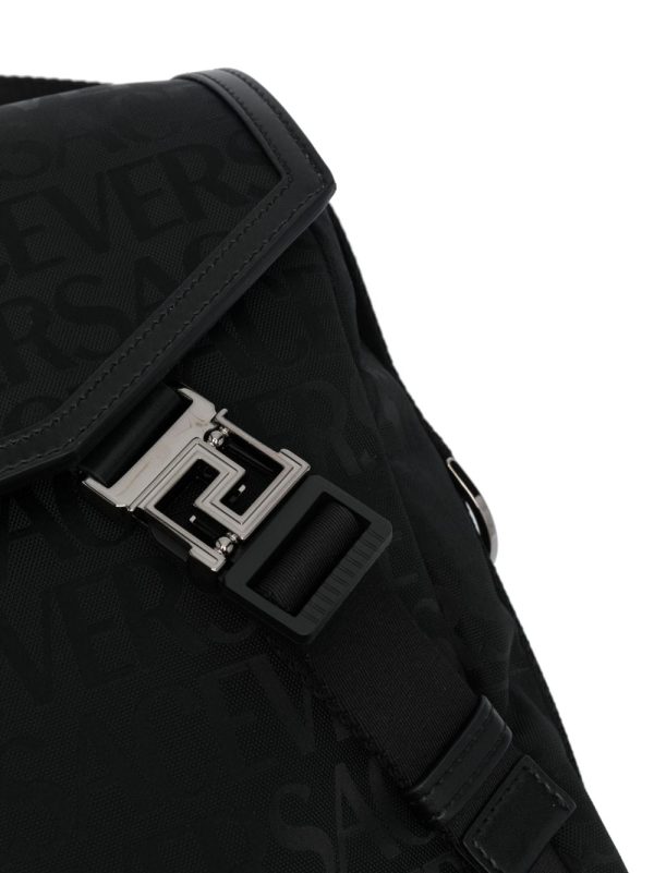 Versace Greca-plaque logo-print bag - Image 4