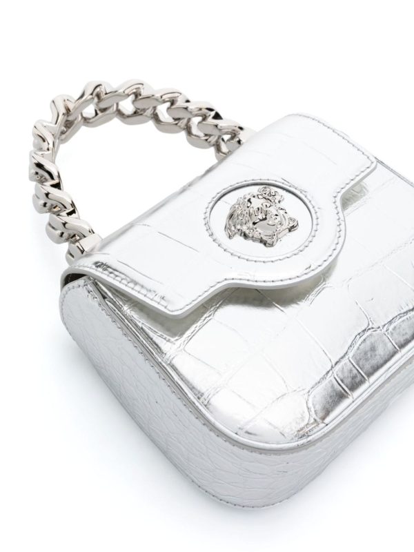 Versace La Medusa metallic mini bag - Image 4
