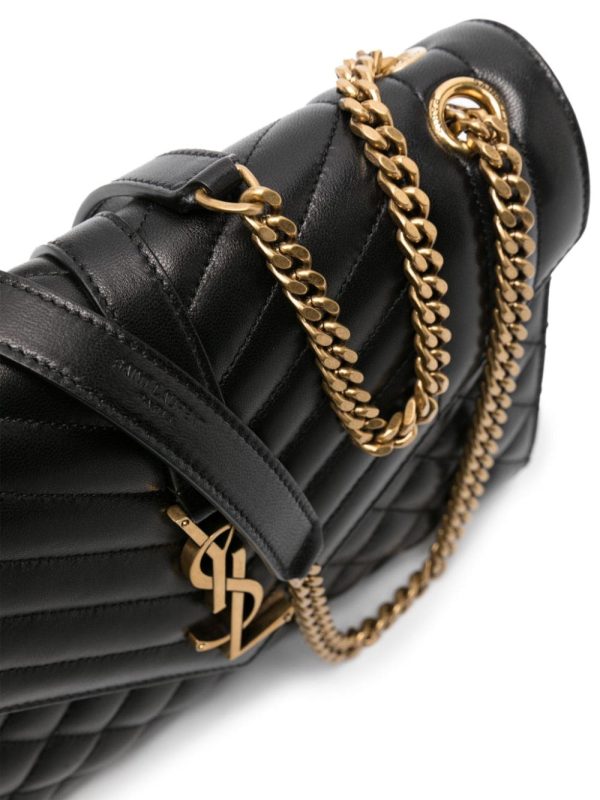 Saint Laurent medium Envelope leather shoulder bag - Image 3