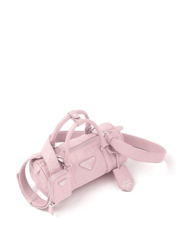 Prada logo-plaque tote bag - Image 4