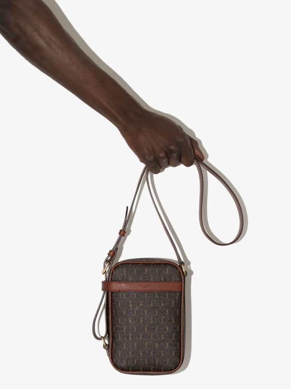 Saint Laurent monogram print crossbody bag - Image 4