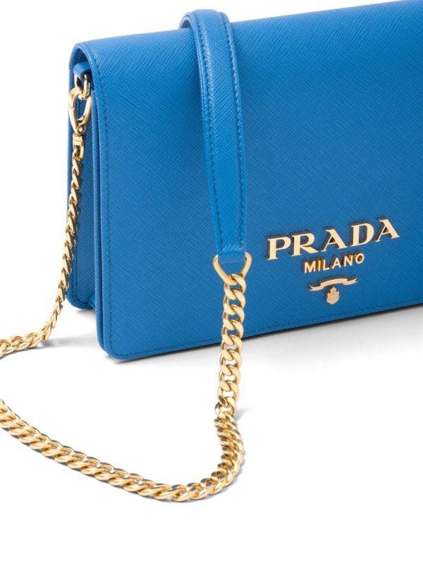 Prada logo plaque crossbody bag - Image 4