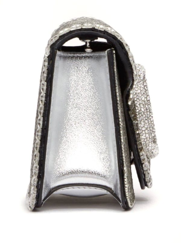 Valentino Garavani small Locò embroidered shoulder bag - Image 4
