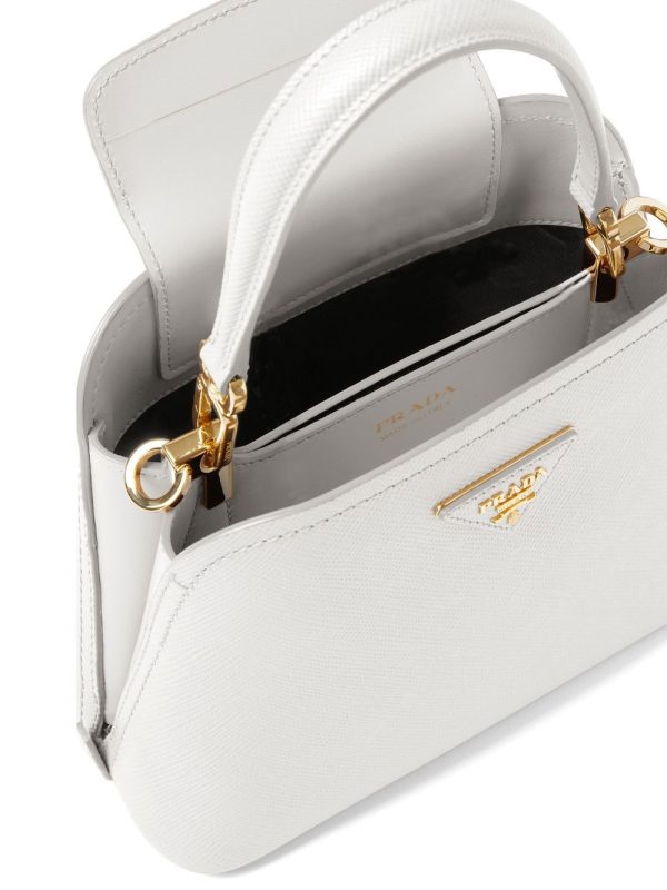 Prada small Matinée Saffiano leather tote bag - Image 4