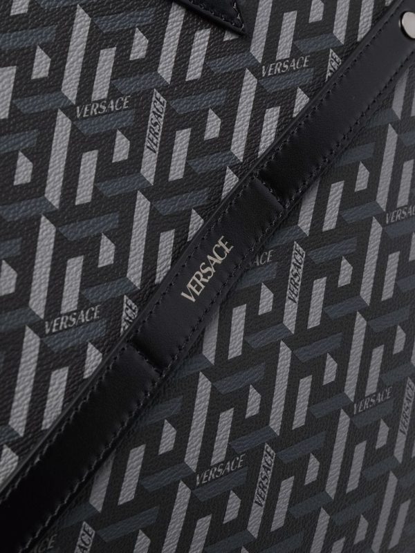 Versace Greca Signature tall tote bag - Image 4