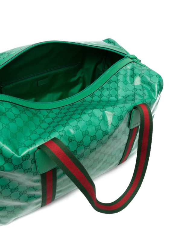 Gucci Jumbo GG leather holdall - Image 4
