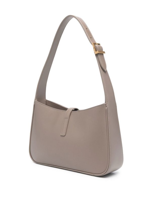 Saint Laurent Le 5 à 7 monogram-plaque shoulder bag - Image 4