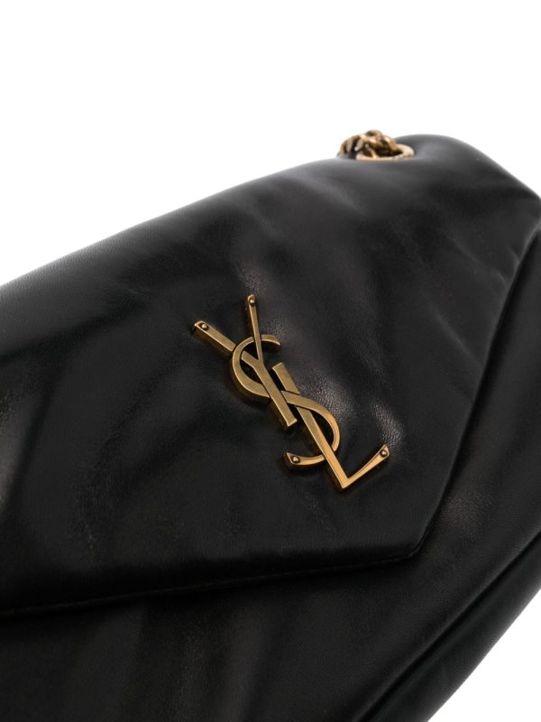 Saint Laurent Calypso logo-plaque shoulder bag - Image 4