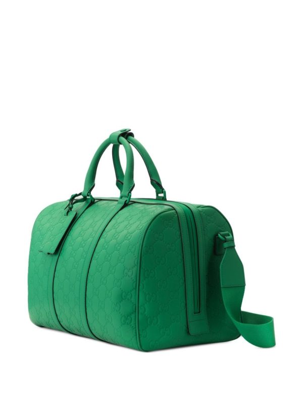 Gucci large GG-logo duffle bag - Image 4
