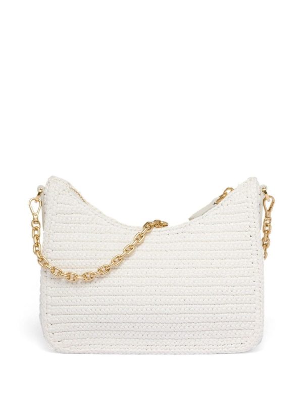 Prada Re-Edition 2005 crochet-knit shoulder bag - Image 4