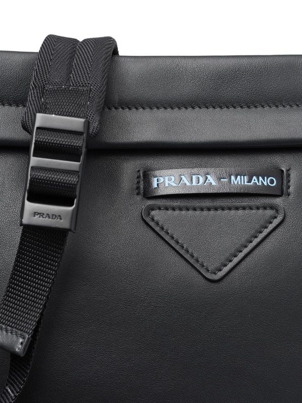 Prada Leather shoulder bag - Image 4