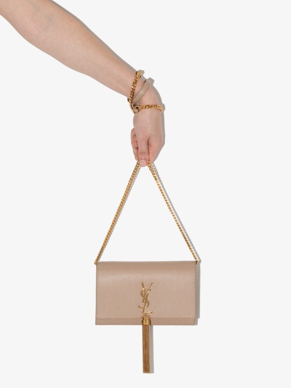Saint Laurent Kate leather clutch bag - Image 4