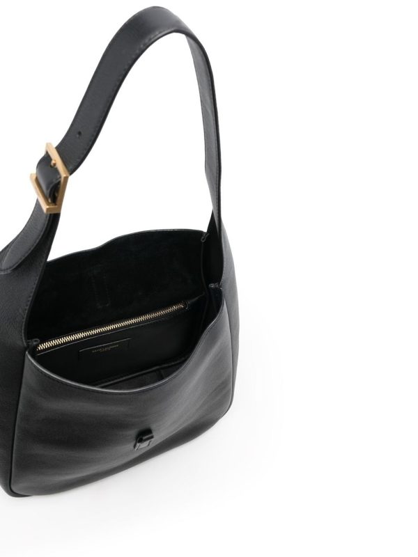 Saint Laurent Le 5 à 7 monogram-plaque shoulder bag - Image 5