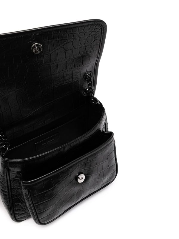 Saint Laurent Niki embossed shoulder bag - Image 5