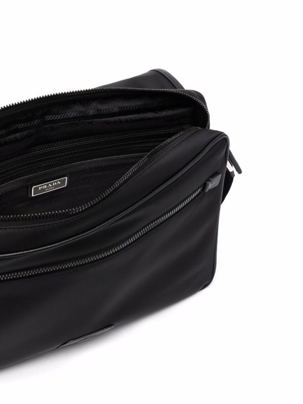 Prada Re-Nylon logo-plaque messenger bag - Image 5