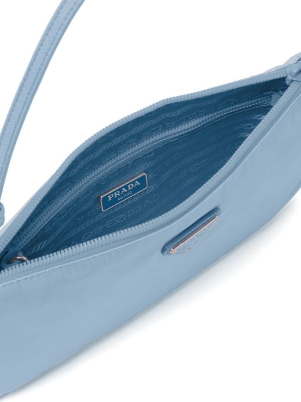 Prada Re-Nylon logo-plaque shoulder bag - Image 5