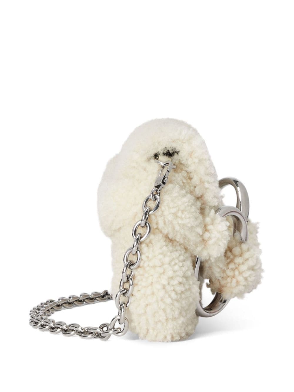 Gucci medium Horsebit shearling shoulder bag - Image 5