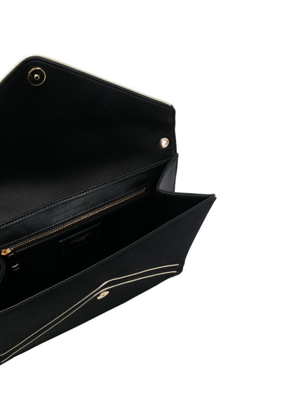 Saint Laurent Gaby logo-plaque shoulder bag - Image 5