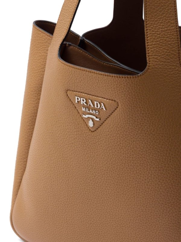 Prada leather tote bag - Image 5