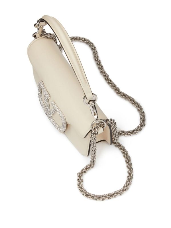 Valentino Garavani small Locò crystal-embellished shoulder bag - Image 5