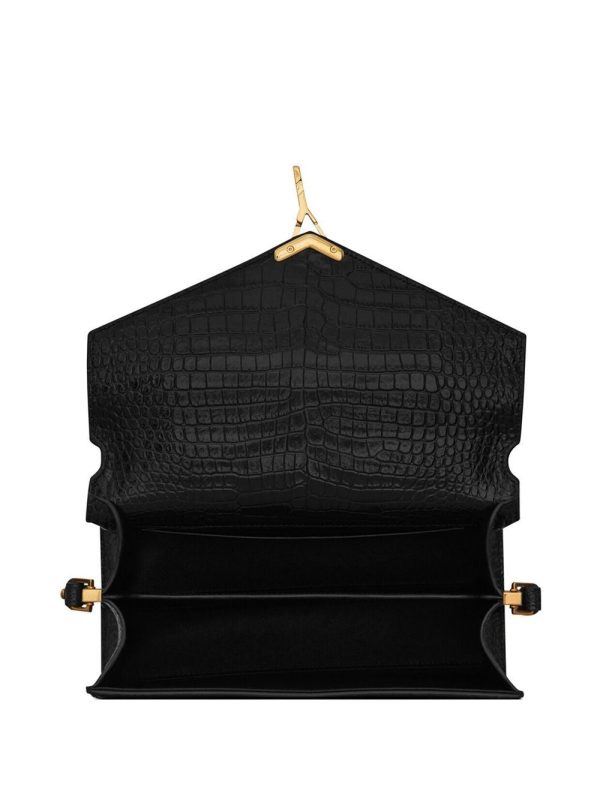 Saint Laurent Cassandra logo-plaque messenger-bag - Image 5