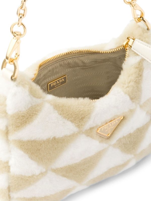 Prada Re-Edition shearling mini bag - Image 5