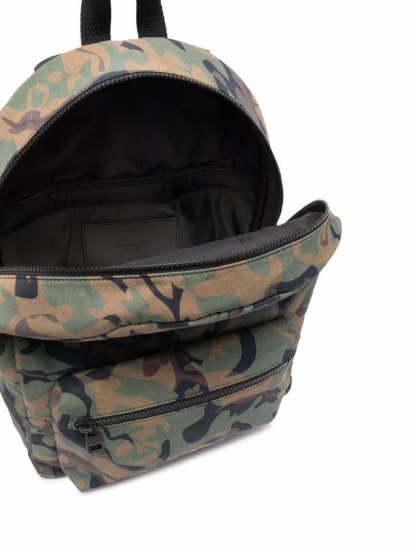Alexander McQueen logo-print camouflage backpack - Image 5