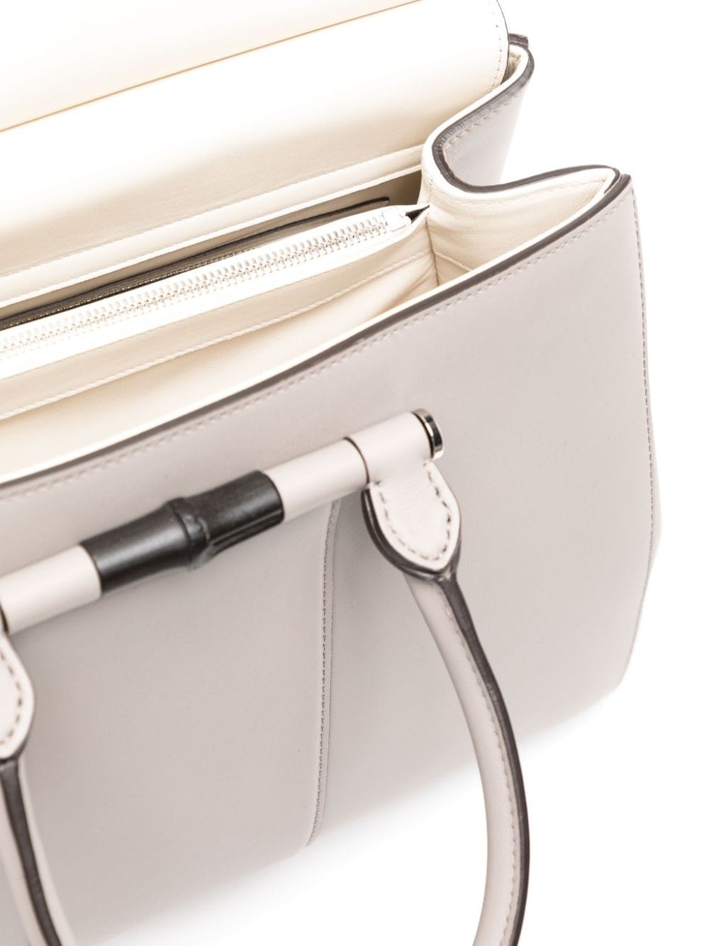 Gucci Lady Bamboo leather tote bag - Image 5