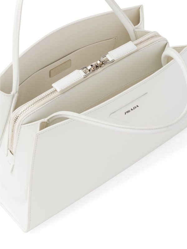 Prada trapeze logo plaque tote bag - Image 5