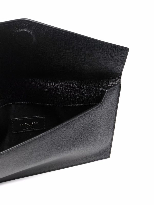 Saint Laurent Uptown YSL-plaque pouch - Image 5