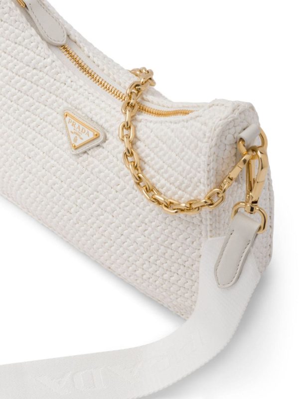 Prada Re-Edition 2005 crochet-knit shoulder bag - Image 5