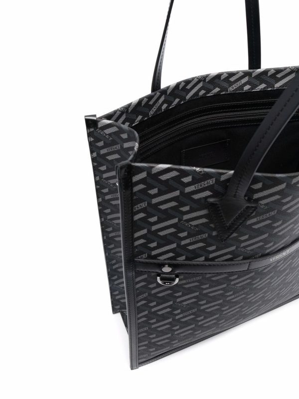 Versace Greca Signature tall tote bag - Image 5