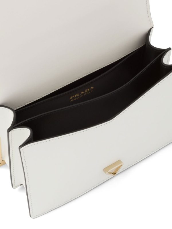 Prada leather shoulder bag - Image 5