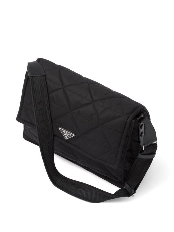 Prada Re-Nylon logo-plaque shoulder bag - Image 5