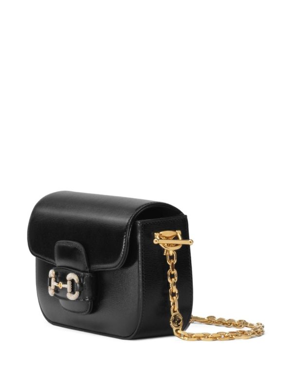 Gucci small Horsebit 1955 leather shoulder bag - Image 5