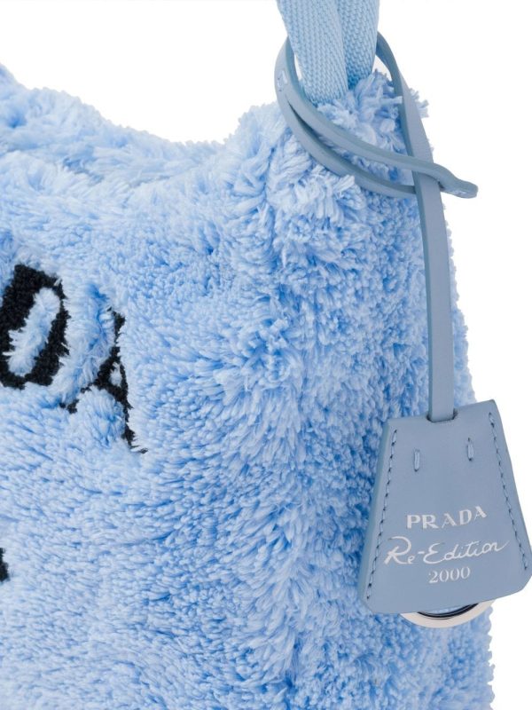 Prada Re-Edition 2000 terry-effect mini bag - Image 5